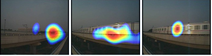 火车行驶噪声声像图
