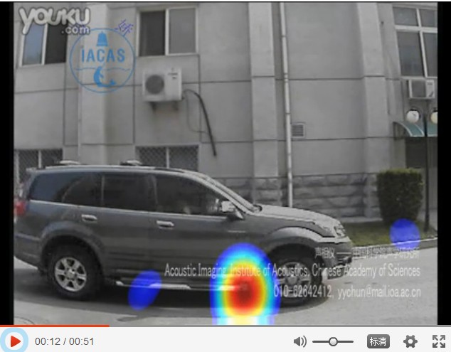 汽车行驶声像图